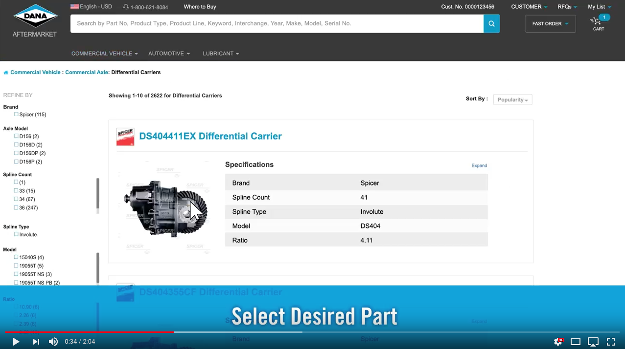 Introducing Spicer Parts